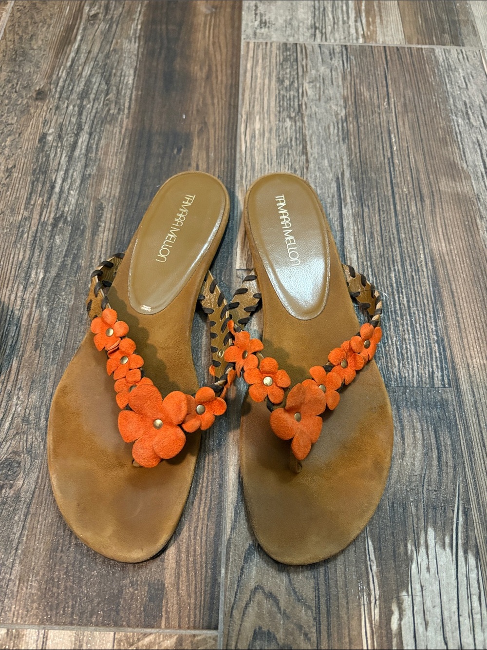 Flower Thong Sandals